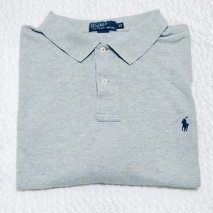 Mens Polo RL Short Sleeve Shirt Sz 3XB Gray GUC!